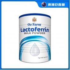 【澳洲直邮包邮】Oz Farm 澳滋 乳铁蛋白奶粉 1克x60条/罐
